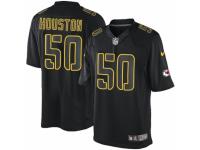 Men's Nike Kansas City Chiefs #50 Justin Houston Limited Black Impact NFL Jersey