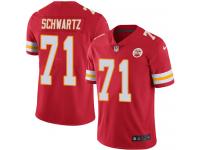 Men's Nike Kansas City Chiefs #71 Mitchell Schwartz Limited Red Rush NFL Jersey