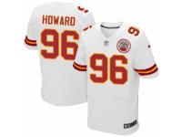 Men's Nike Kansas City Chiefs #96 Jaye Howard Elite White NFL Jersey