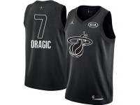 Men's Nike Miami Heat #7 Goran Dragic Black NBA Jordan Swingman 2018 All-Star Game Jersey