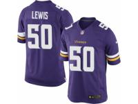 Men's Nike Minnesota Vikings #50 Travis Lewis Limited Purple Team Color NFL Jersey