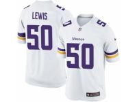 Men's Nike Minnesota Vikings #50 Travis Lewis Limited White NFL Jersey
