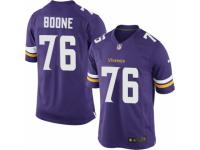 Men's Nike Minnesota Vikings #76 Alex Boone Limited Purple Team Color NFL Jersey