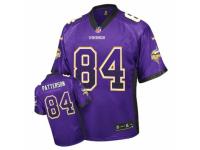 Men's Nike Minnesota Vikings #84 Cordarrelle Patterson Limited Purple Drift Fashion NFL Jersey