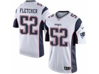 Men's Nike New England Patriots #52 Dane Fletcher Limited White NFL Jersey