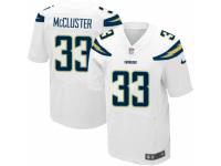 Men's Nike San Diego Chargers #33 Dexter McCluster Elite White NFL Jersey