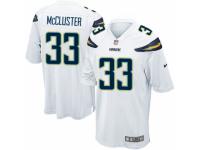 Men's Nike San Diego Chargers #33 Dexter McCluster Game White NFL Jersey