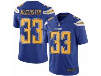 Men's Nike San Diego Chargers #33 Dexter McCluster Limited Electric Blue Rush NFL Jersey