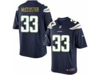 Men's Nike San Diego Chargers #33 Dexter McCluster Limited Navy Blue Team Color NFL Jersey