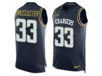 Men's Nike San Diego Chargers #33 Dexter McCluster Navy Blue Player Name & Number Tank Top NFL Jersey