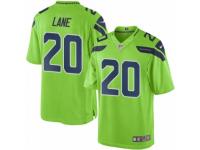Men's Nike Seattle Seahawks #20 Jeremy Lane Limited Green Rush NFL Jersey