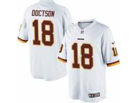 Men's Nike Washington Redskins #18 Josh Doctson Limited White NFL Jersey