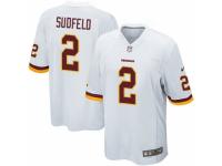 Men's Nike Washington Redskins #2 Nate Sudfeld Game White NFL Jersey