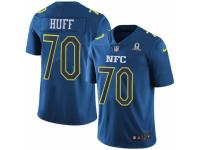 Men's Nike Washington Redskins #70 Sam Huff Limited Blue 2017 Pro Bowl NFL Jersey