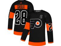 Men's Philadelphia Flyers Claude Giroux adidas Black Alternate Player Jersey