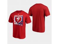 Men's Philadelphia Phillies Red Base on Balls 2019 Spring Training T-Shirt