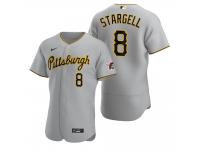 Men's Pittsburgh Pirates Willie Stargell Nike Gray 2020 Road Jersey