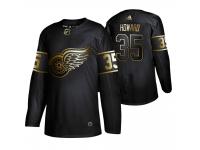 Men's Red Wings Jimmy Howard Black 2019 NHL Golden Edition Jersey