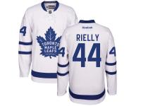 Men's Reebok NHL Toronto Maple Leafs #44 Morgan Rielly Authentic Away Jersey White Reebok