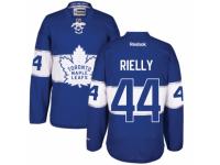 Men's Reebok Toronto Maple Leafs #44 Morgan Rielly Premier Royal Blue 2017 Centennial Classic NHL Jersey