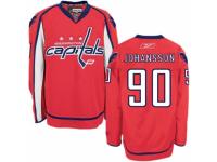 Men's Reebok Washington Capitals #90 Marcus Johansson Premier Red Home NHL Jersey