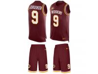 Men's Sonny Jurgensen #9 Nike Burgundy Red Jersey - NFL Washington Redskins Tank Top Suit