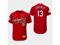 Men's St. Louis Cardinals 2019 Spring Training Matt Carpenter Flex Base Jersey Scarlet