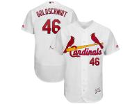 Men's St. Louis Cardinals Paul Goldschmidt Majestic White Home Authentic Collection Flex Base Player Jersey