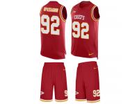 Men's Tanoh Kpassagnon #92 Nike Red Jersey - NFL Kansas City Chiefs Tank Top Suit