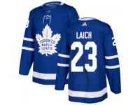 Men's Toronto Maple Leafs #23 Brooks Laich adidas Blue Authentic Jersey
