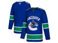 Men's Vancouver Canucks adidas Blue Home Authentic Blank Jersey