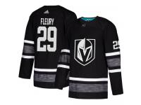 Men's Vegas Golden Knights #29 Marc-Andre Fleury Adidas Black Authentic 2019 All-Star NHL Jersey