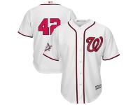Men's Washington Nationals Majestic White 2018 Jackie Robinson Day Official Cool Base Jersey
