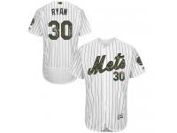 Mets #30 Nolan Ryan White (Blue Strip) Flexbase Authentic Collection 2016 Memorial Day Stitched Baseball Jersey