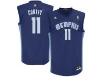 Mike Conley Memphis Grizzlies adidas Replica Road Jersey - Navy Blue