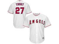 Mike Trout Los Angeles Angels of Anaheim Majestic Cool Base Player Jersey - White