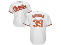 MLB Baltimore Orioles #39 Kevin Gausman Men White Cool Base Jersey
