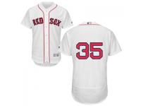 MLB Boston Red Sox #35 Steven Wright Men White Authentic Flexbase Collection Jersey
