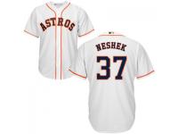 MLB Houston Astros #37 Pat Neshek Men White Cool Base Jersey