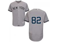 MLB New York Yankees #82 Benjamin Gamel Men Grey Authentic Flexbase Collection Jersey