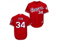 MLB Texas Rangers #34 Nolan Ryan Men Fashion Cool Base White Jerseys