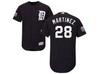 Navy Blue J. D. Martinez Men #28 Majestic MLB Detroit Tigers Flexbase Collection Jersey