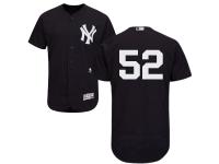 Navy C.C. Sabathia Men #52 Majestic MLB New York Yankees Flexbase Collection Jersey