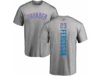 NBA Men Nike Oklahoma City Thunder #23 Terrance Ferguson Ash Backer T-Shirt