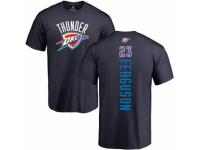 NBA Men Nike Oklahoma City Thunder #23 Terrance Ferguson Navy Blue Backer T-Shirt