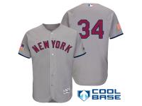 New York Yankees #34 Brian McCann Gray Stars & Stripes 2016 Independence Day Cool Base Jersey