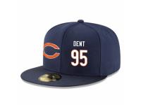 NFL Chicago Bears #95 Richard Dent Snapback Adjustable Player Hat - Navy White