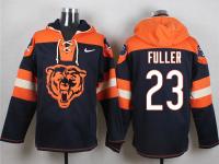 NFL Chicago Bears (CB) #23 Kyle Fuller Men Black Pullover Hoodie