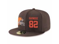 NFL Cleveland Browns #82 Gary Barnidge Snapback Adjustable Player Hat - Brown Orange