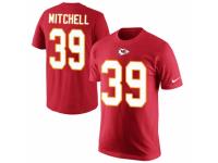 NFL Men Nike Kansas City Chiefs #39 Terrance Mitchell Red Rush Pride Name & Number T-Shirt